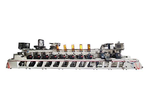 Флексографская печатная машина с сервоприводом
